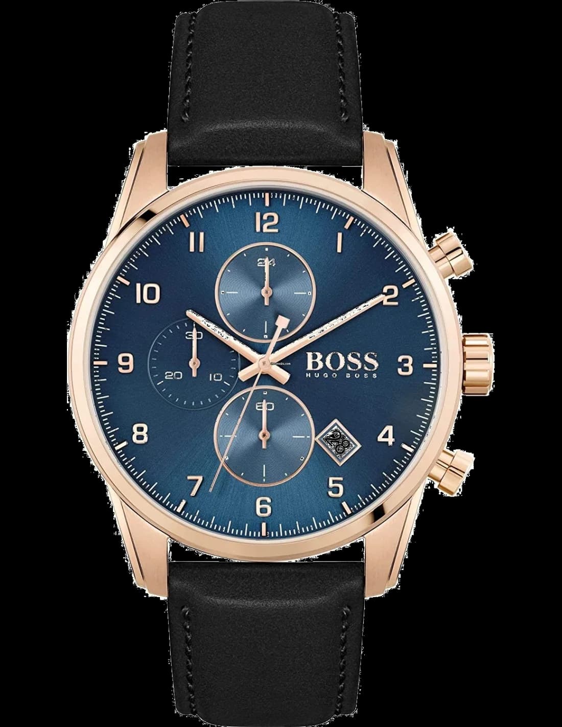 Montre Homme Hugo Boss Skymaster 1513783 bracelet cuir