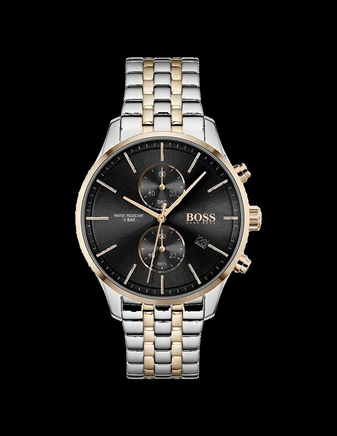 Montre Homme Hugo Boss Associate 1513840 chronographe bicolore