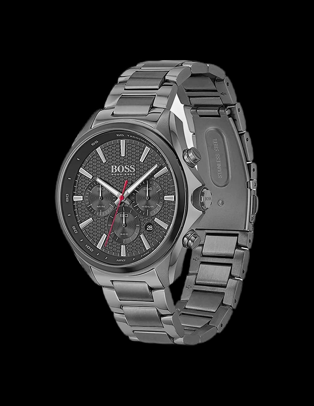 Montre Homme Hugo Boss Distinct Chrono 1513858 chronographe anthracite vue 2