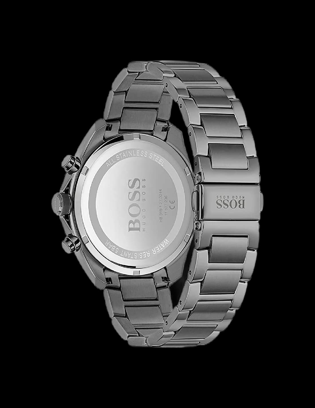 Montre Homme Hugo Boss Distinct Chrono 1513858 chronographe anthracite vue 3