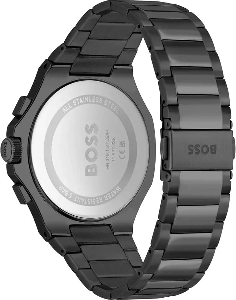 Montre Hugo Boss 1514088 Taper en Acier Inoxydable et Cadran Noir vue 3