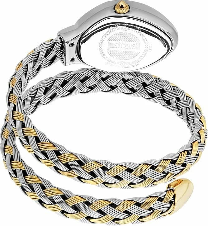 Montre Just Cavalli JC1L264M0065 Acier Bicolore et Cadran Vert vue 2