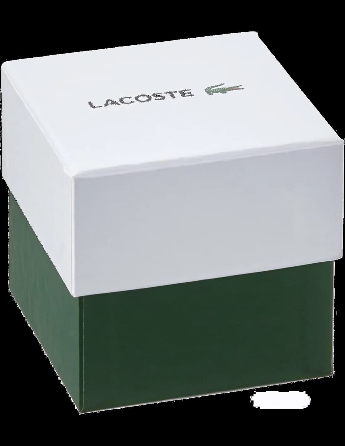 Lacoste 2010919 12.12 Black Textured Piqué Silicone Men's Watch vue 2