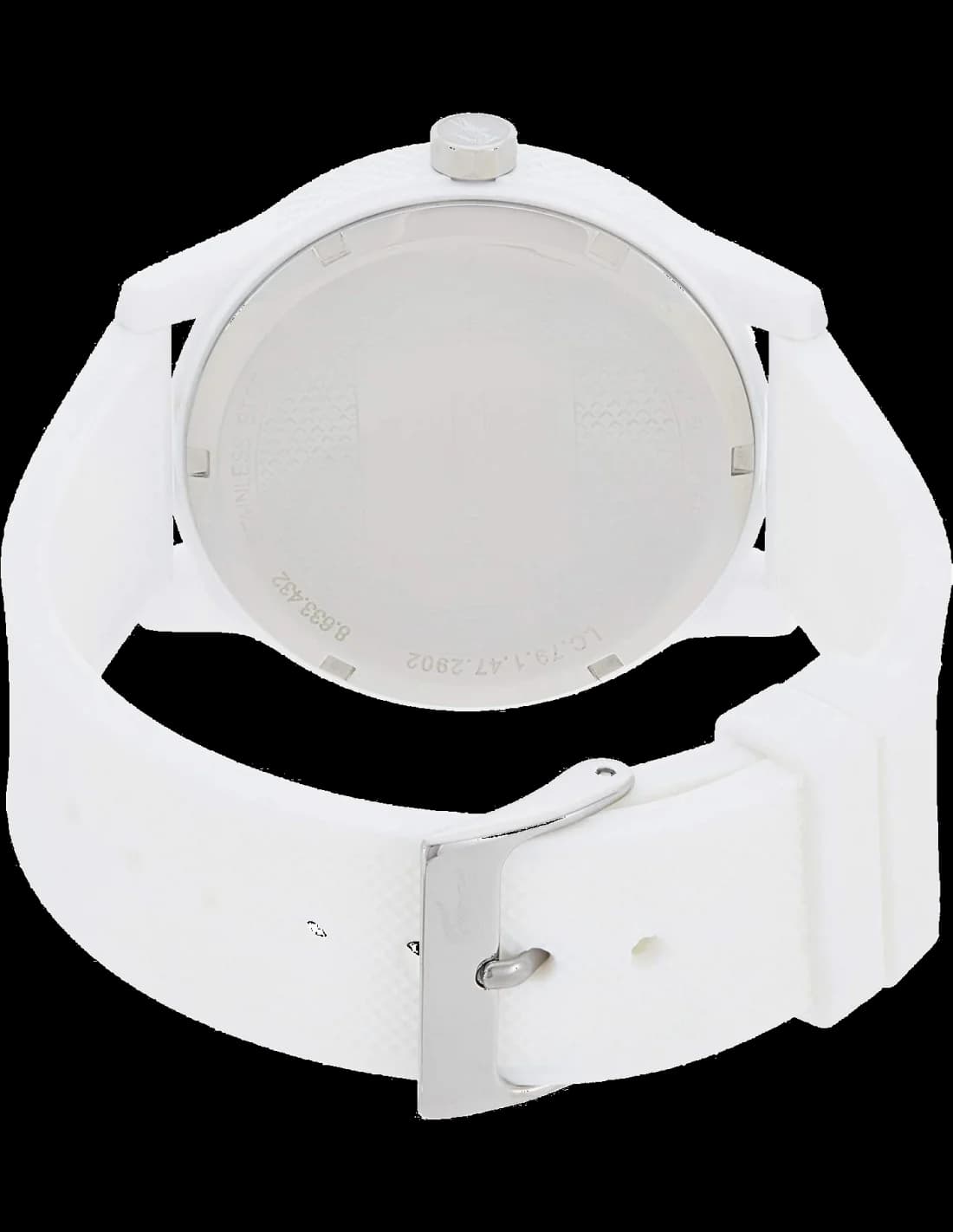 Montre Lacoste 2011039 Bracelet Silicone Blanc vue 4