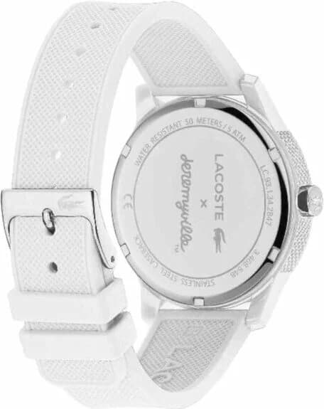 Montre Lacoste 2011072 Bracelet Silicone Blanc vue 2