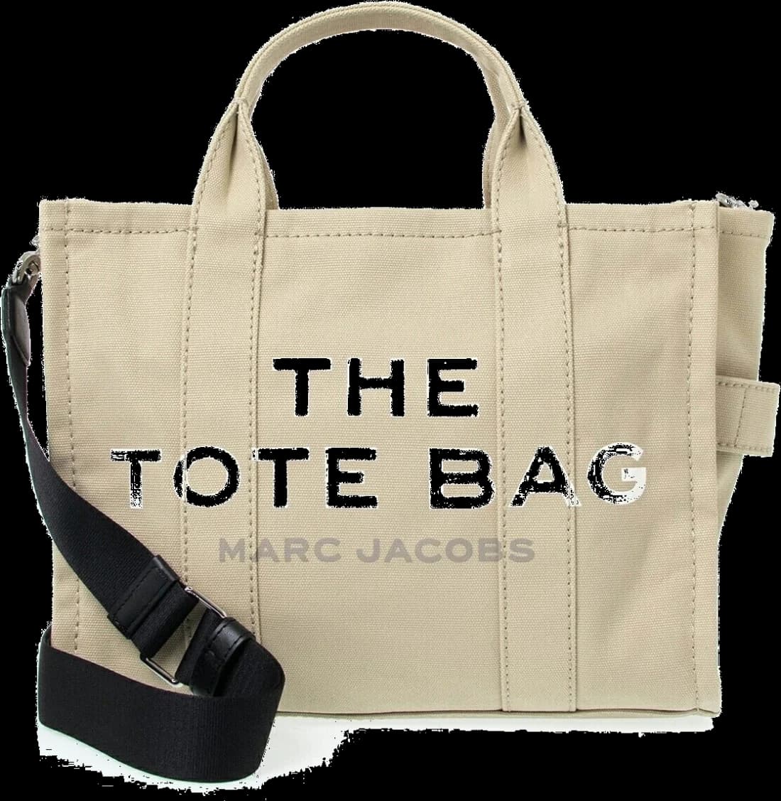 Sac à main Marc Jacobs The Medium Tote Bag en toile vue 3
