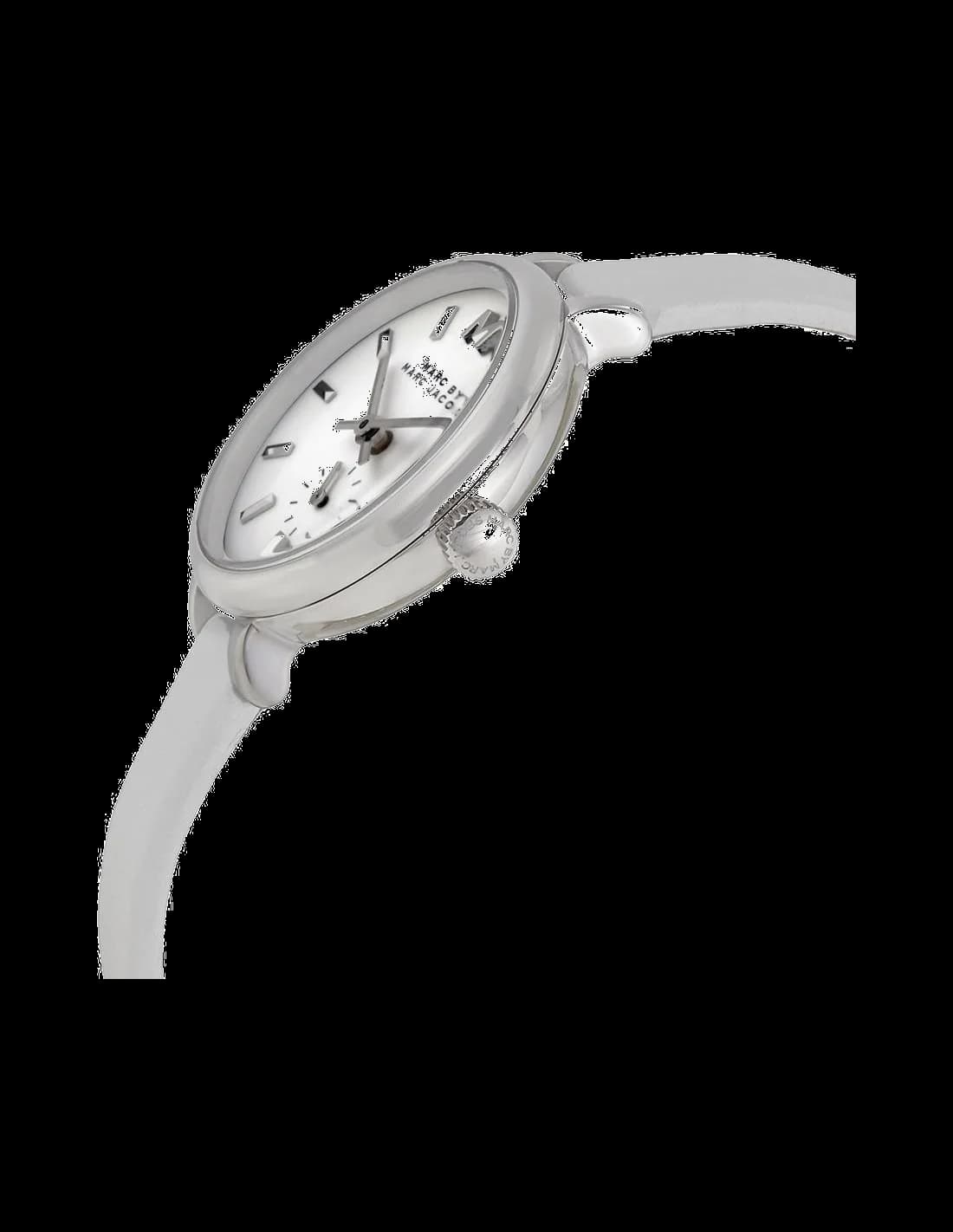 Marc Jacobs MBM1350 Sally White Dial and Leather Strap Women's Watch vue 2