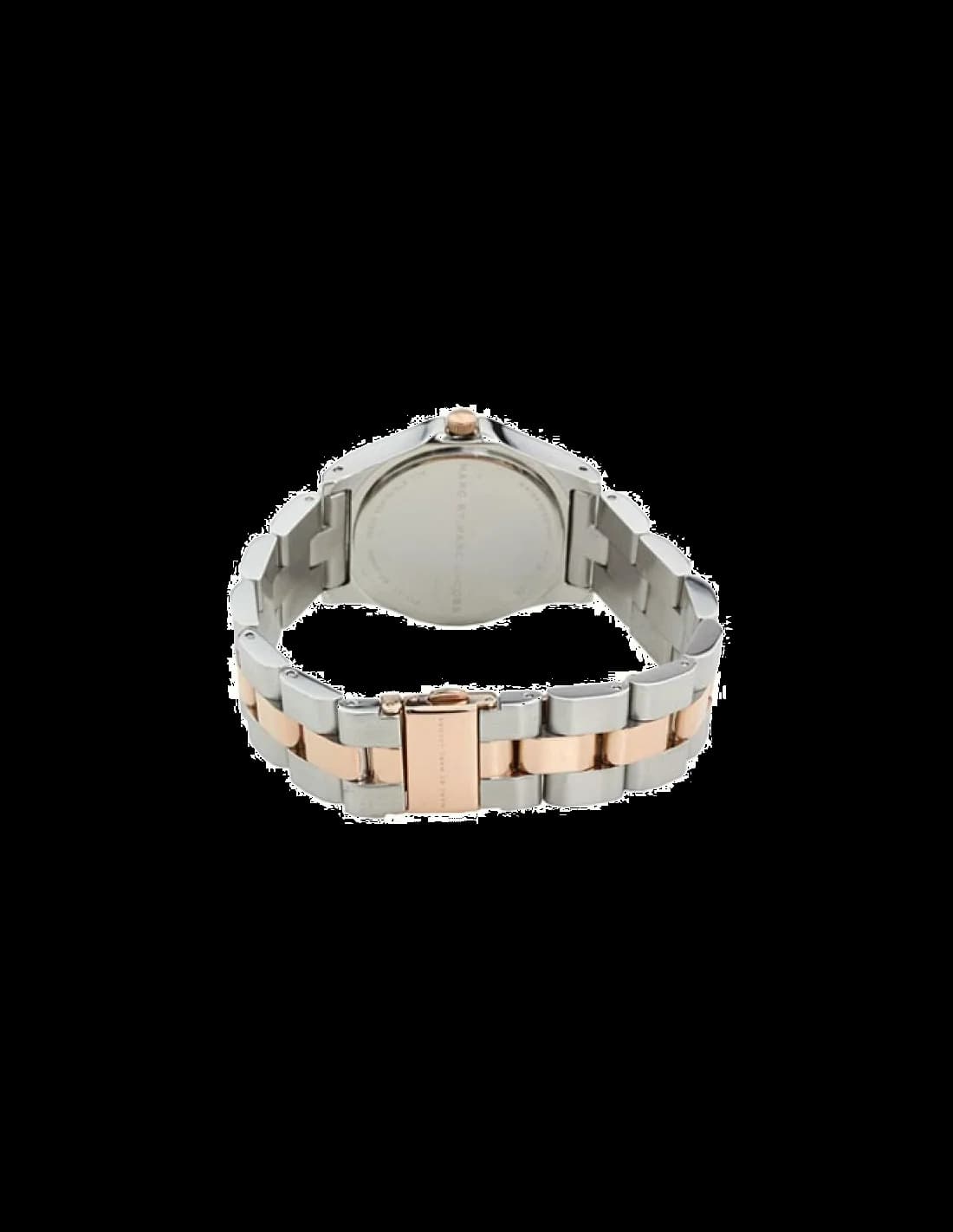 Montre Marc By Marc Jacobs MBM3129 Bracelet et cadran bi-ton acier et or rose vue 3