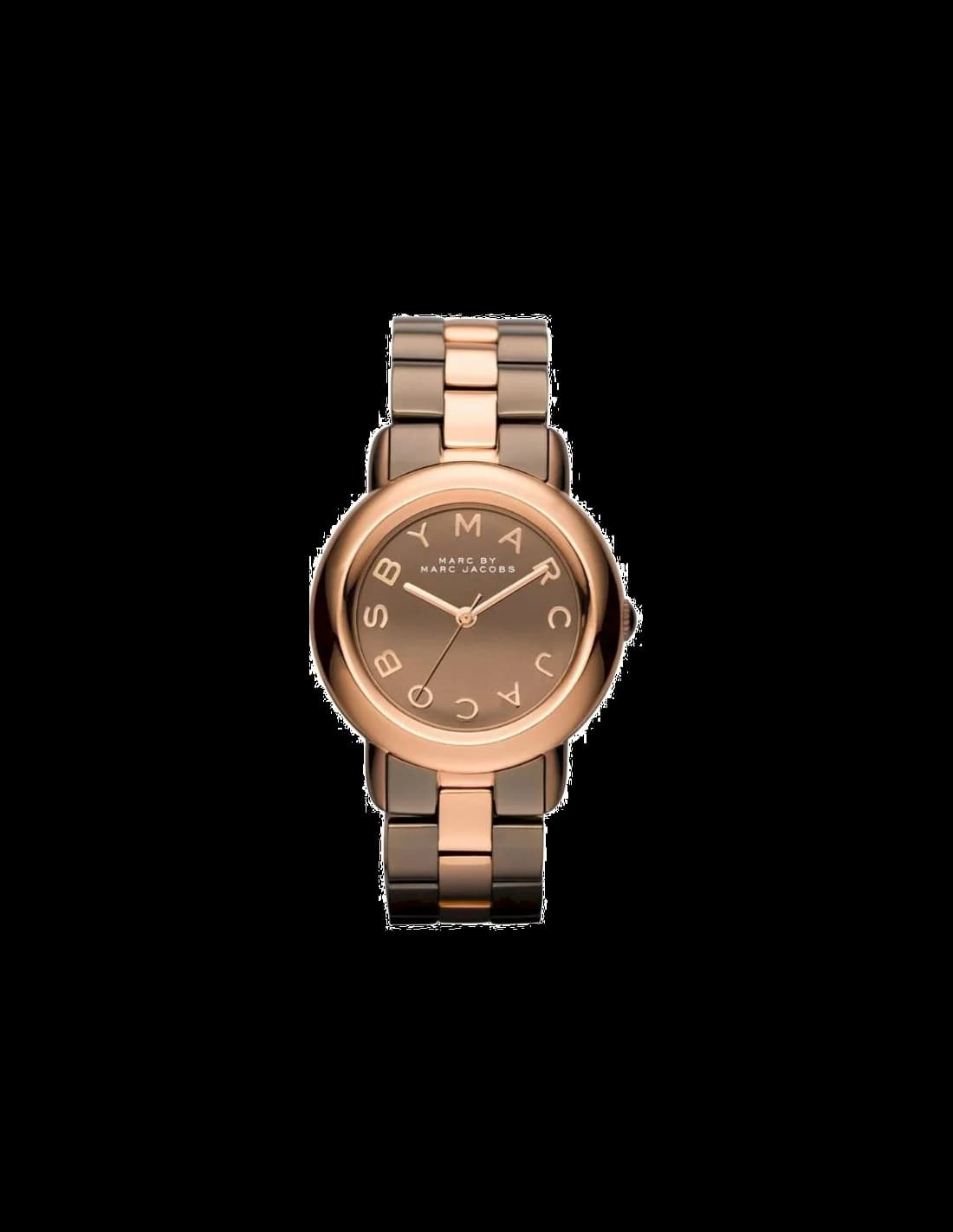 Montre Marc by Marc Jacobs Marci MBM3171 bi-ton or rose et marron