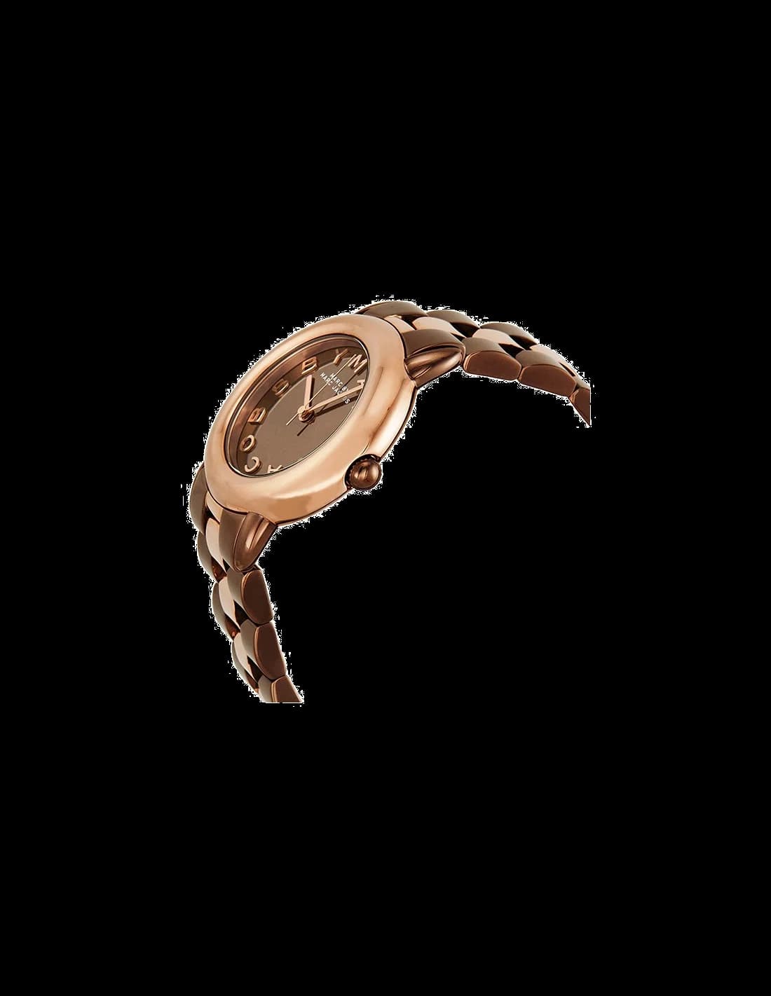 Montre Marc by Marc Jacobs Marci MBM3171 bi-ton or rose et marron vue 2