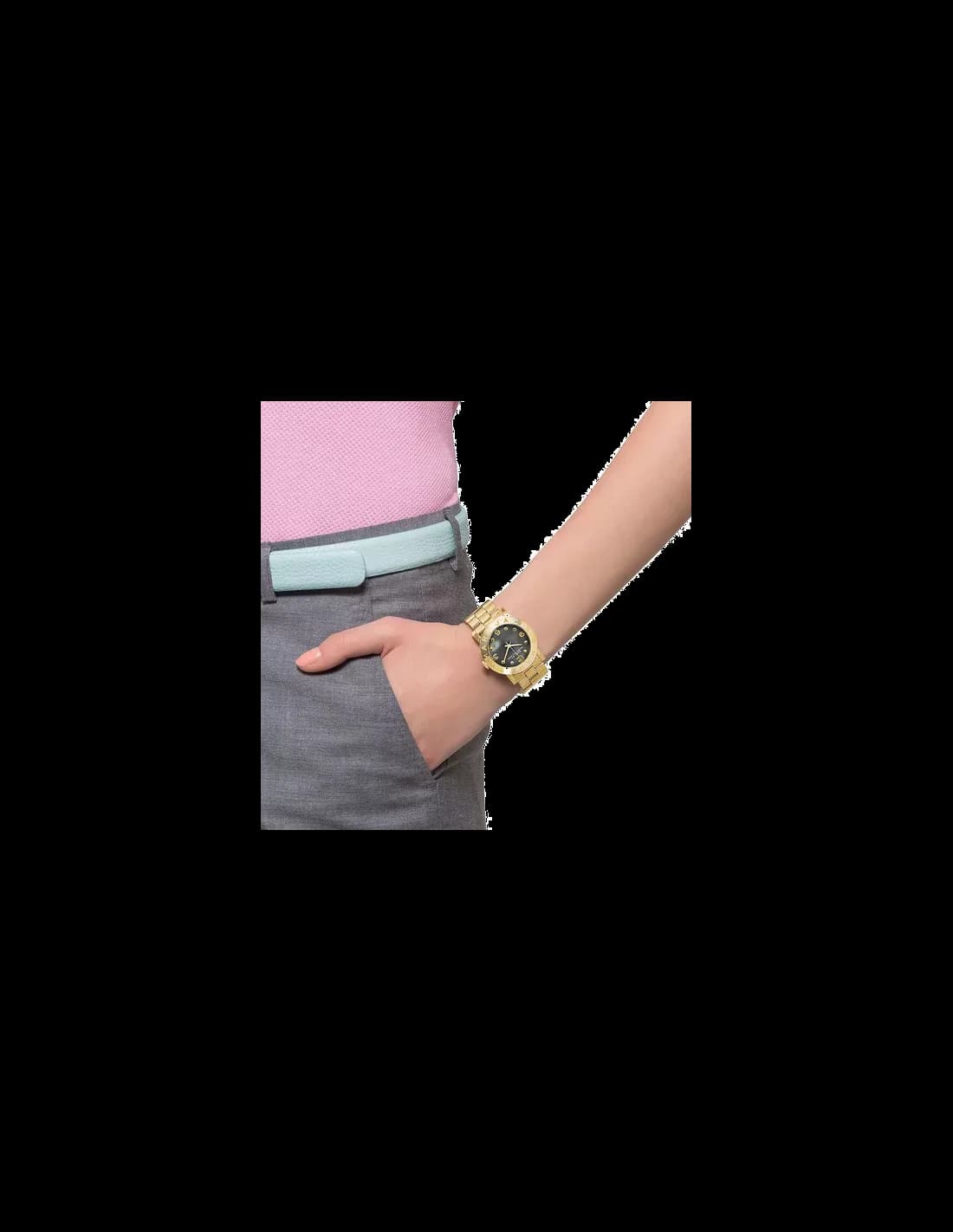 Montre Femme Marc Jacobs Amy MBM3273 Cadran nacre vue 3