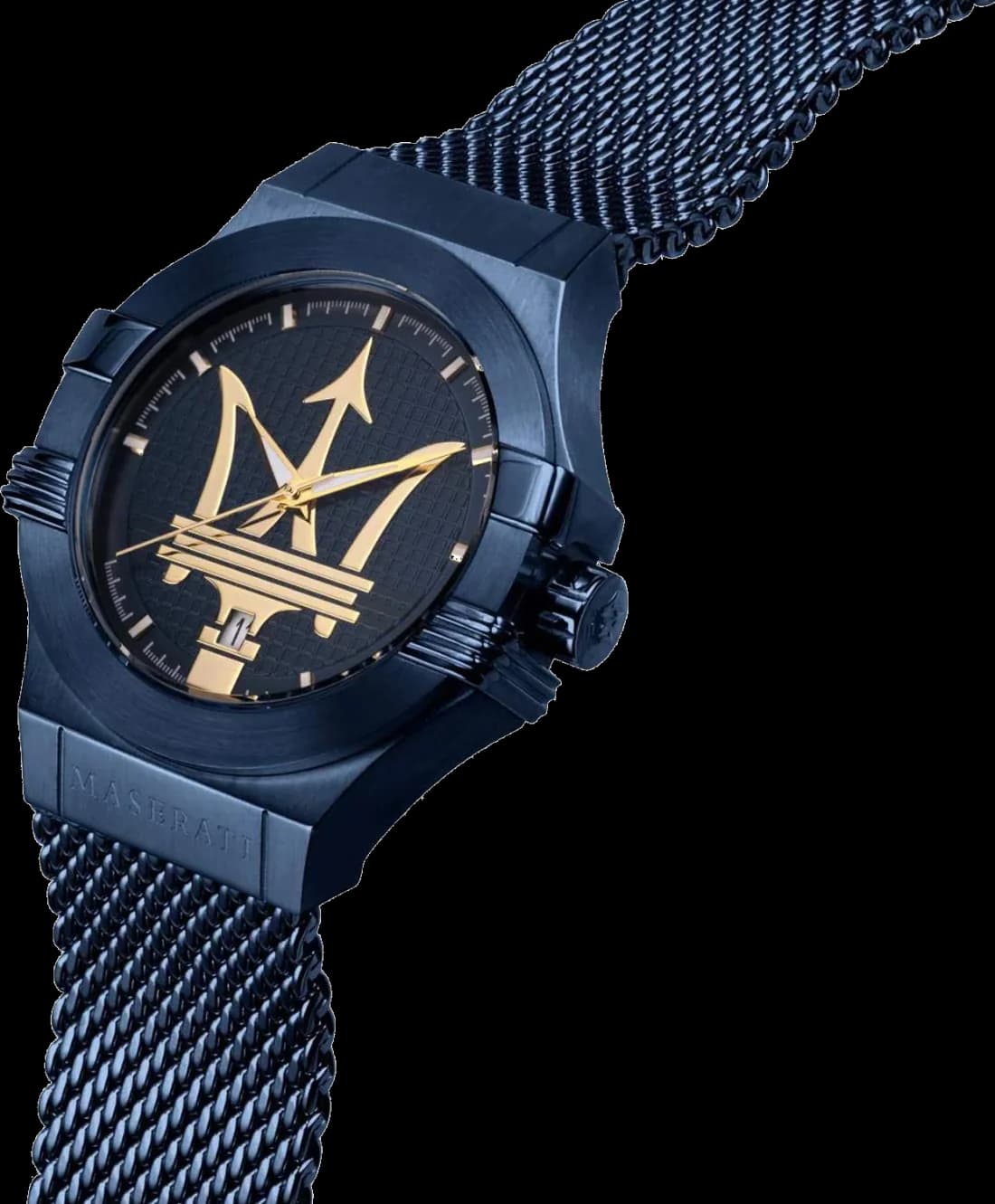 Maserati R8853108008 Quartz Blue Steel 42 mm Watch vue 2