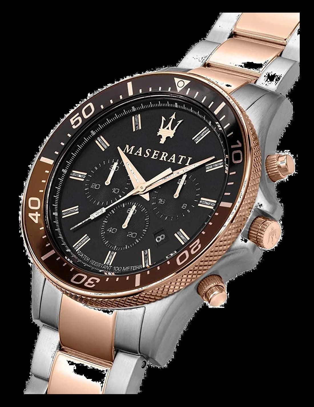 Maserati Sfida R8873640009 Two-Tone Steel Men's Watch vue 2