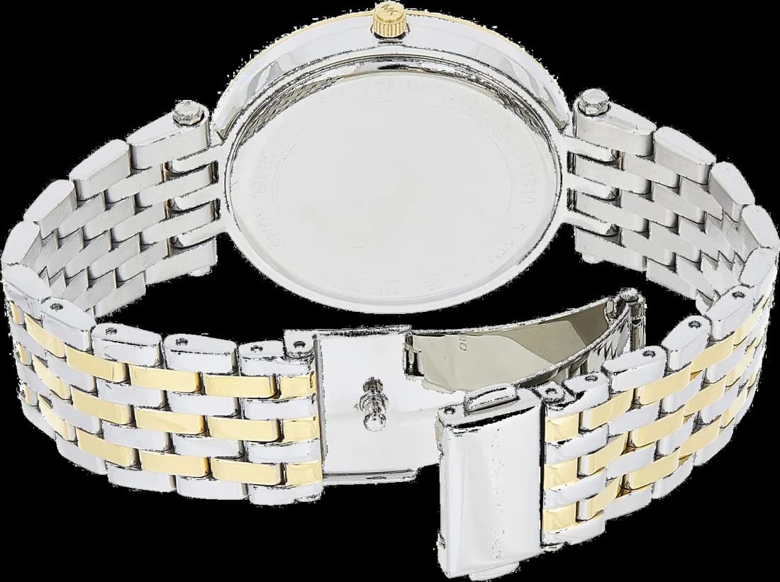 Michael Kors MK3215 Darci Bicolour Steel and Crystal Women's Watch vue 3