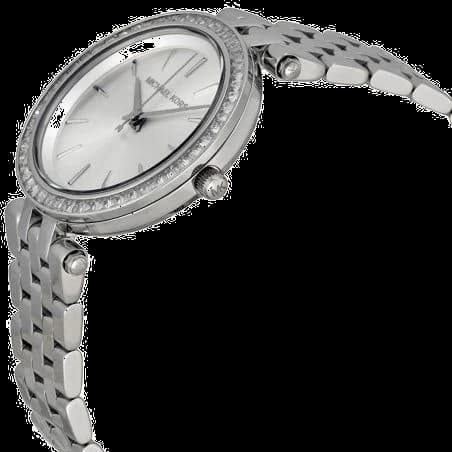 Montre Michael Kors Mini Darci MK3364 en acier inoxydable ornée de brillants vue 3