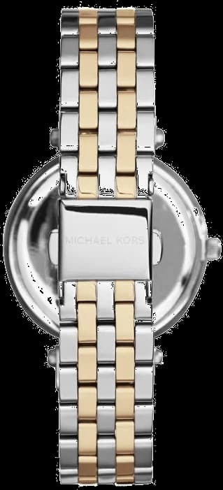 Michael Kors Mini Darci MK3405 Two-Tone Gold and Silver Stainless Steel Women's Watch vue 4