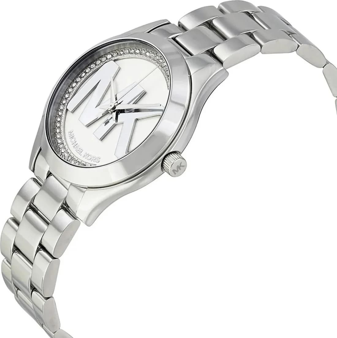 Montre Michael Kors MK3548 Runway en Acier Argenté 38mm vue 2