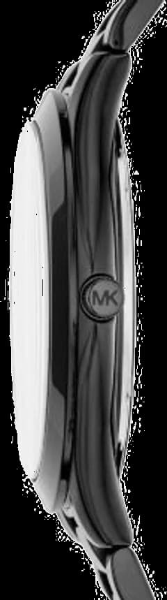 Michael Kors MK3589 Black Stainless Steel Watch vue 3