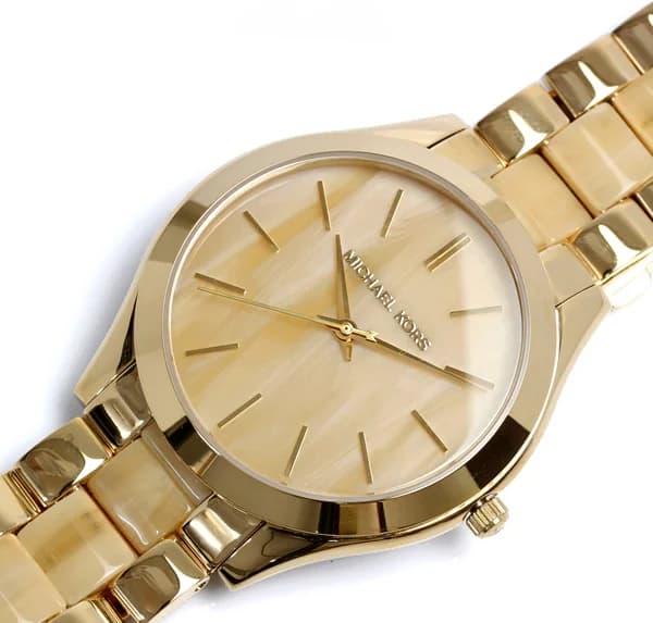 Montre Michael Kors MK4285 en acier inoxydable doré vue 3