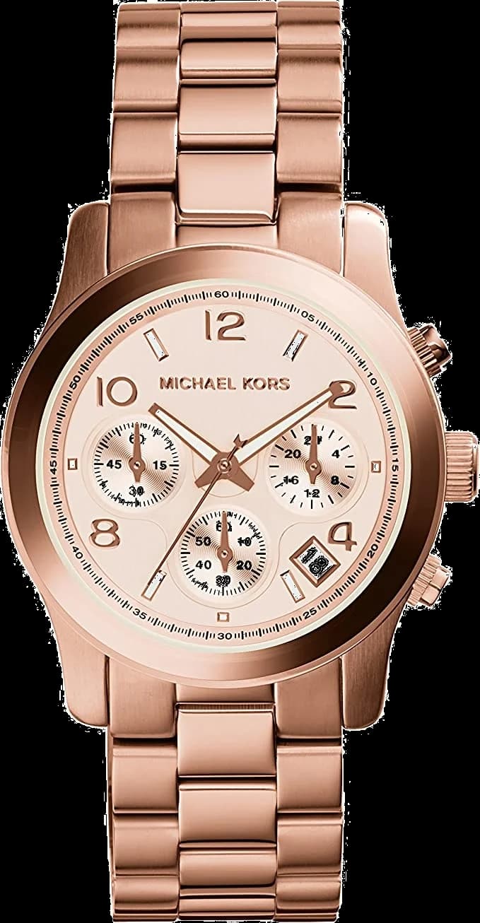 Michael Kors Runway MK5128 Rose Gold Stainless Steel Women's Watch