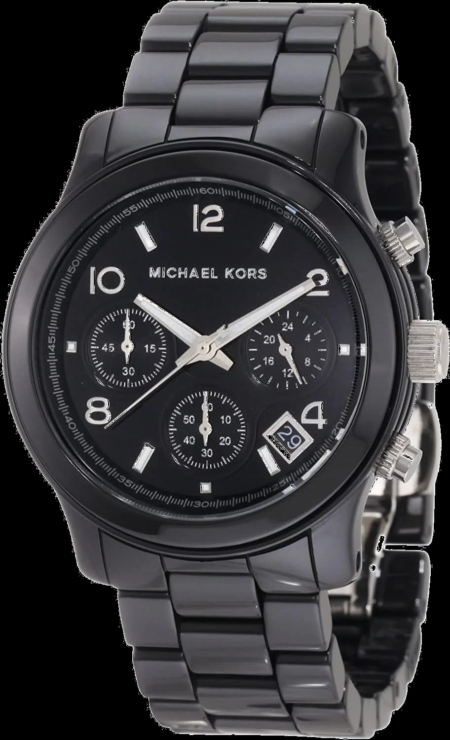Michael Kors Runway MK5162 Black Ceramic Women's Watch
