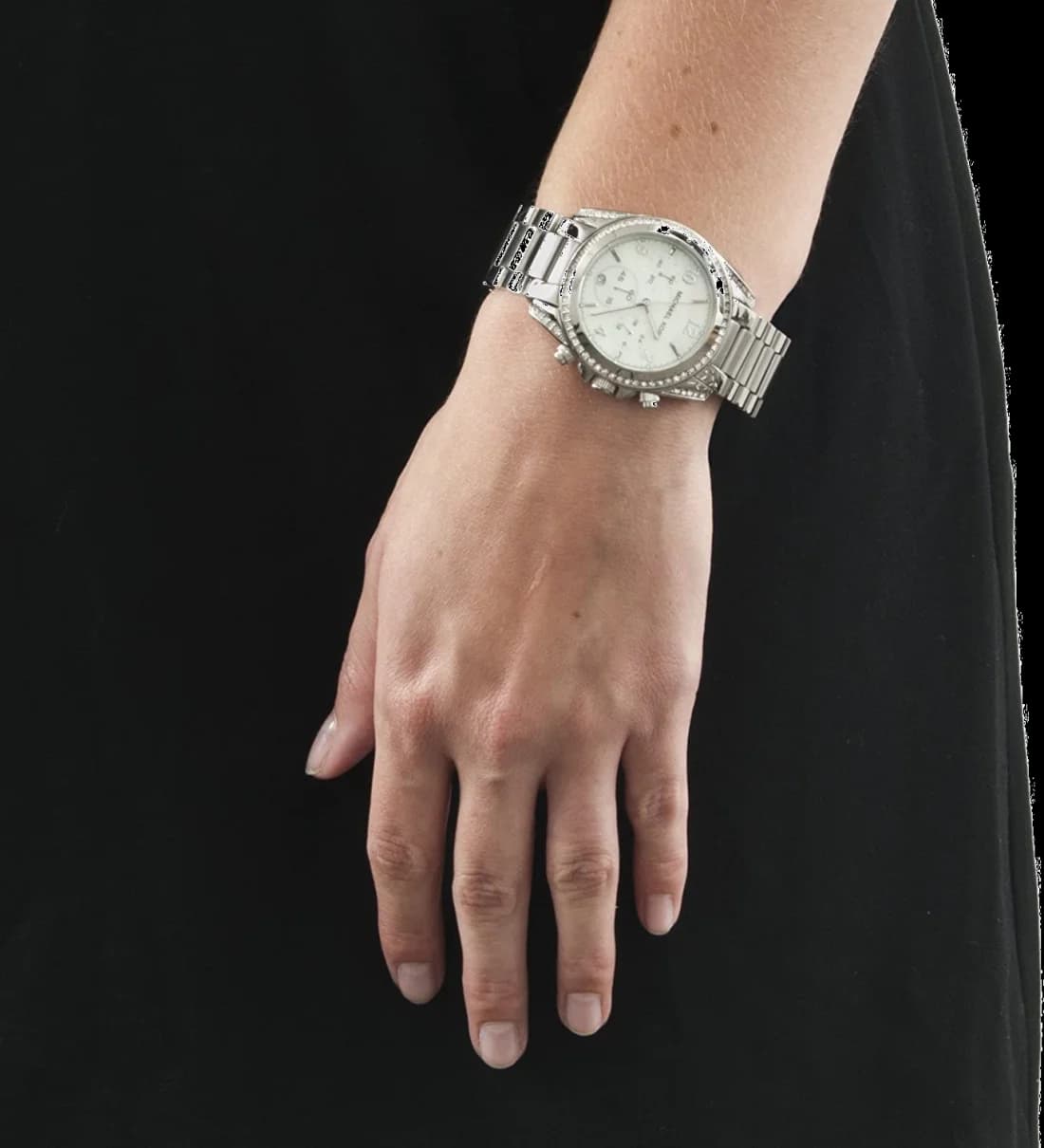 Michael Kors Blair MK5520 Women's Sport Chronograph Steel Watch vue 3