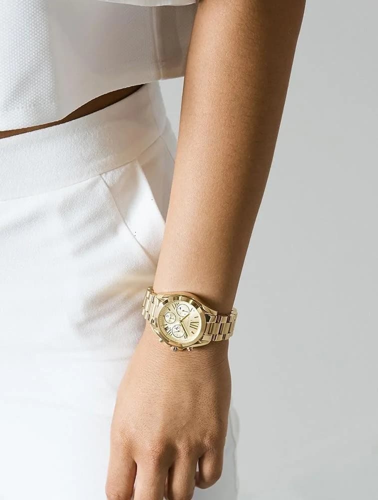 Michael Kors Bradshaw MK5798 Gold-Tone Stainless Steel Women's Watch vue 4