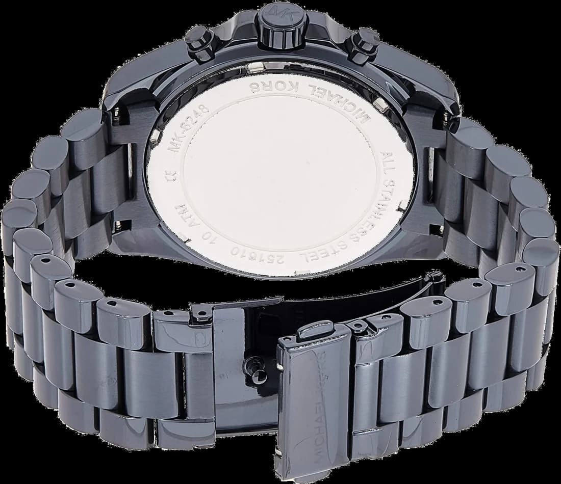 Michael Kors MK6248 Blue Stainless Steel Watch vue 4