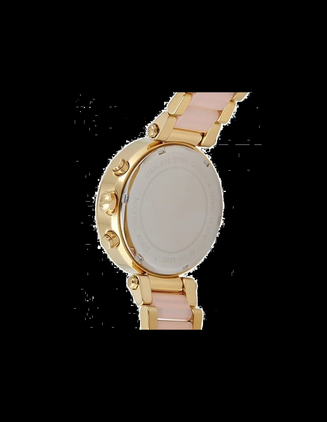 Michael Kors MK6326 Stainless Steel Champagne Dial Watch vue 3