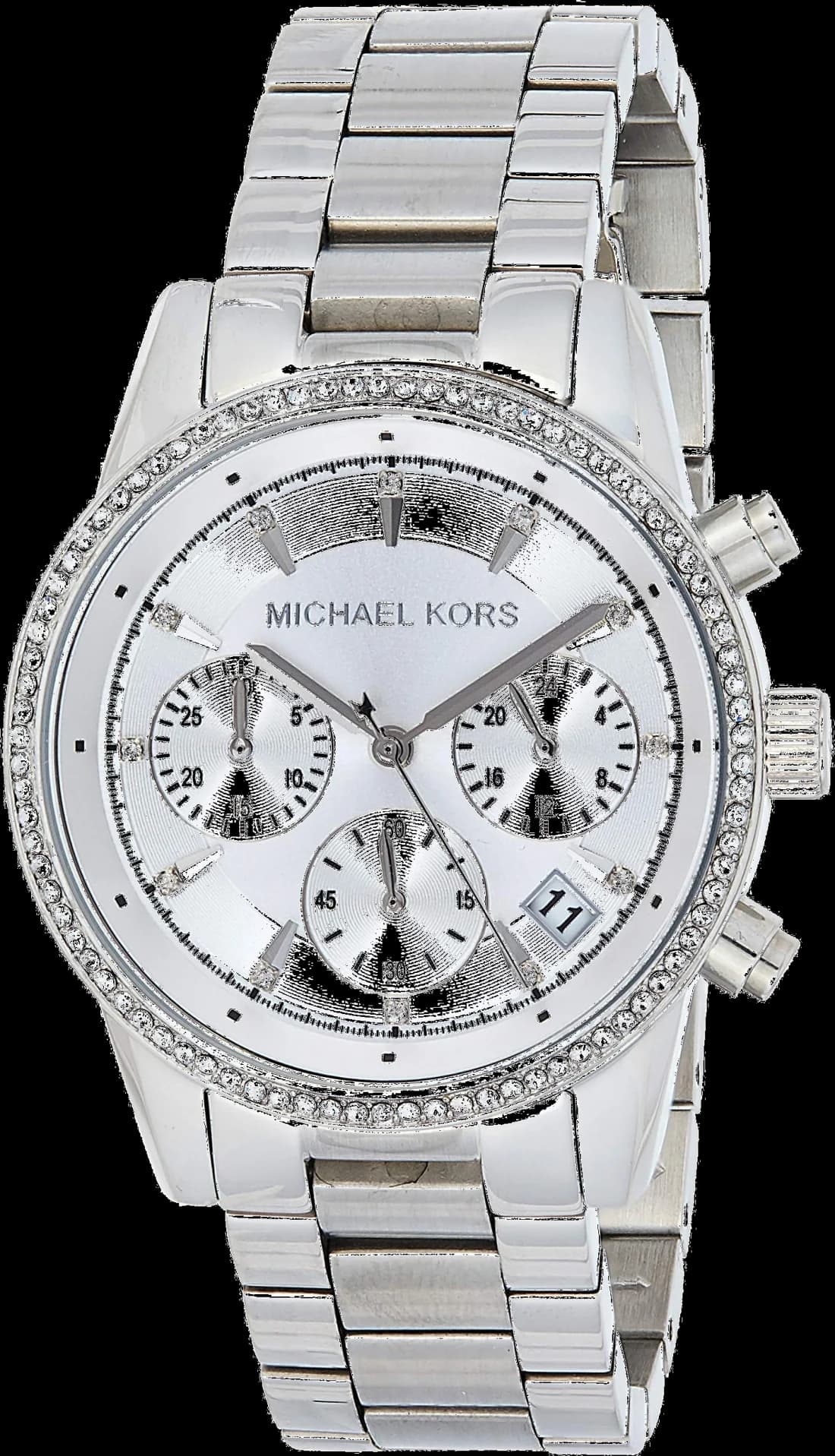 Michael Kors MK6428 Ritz Silver Link Women's Watch