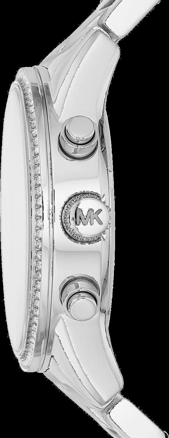 Michael Kors MK6428 Ritz Silver Link Women's Watch vue 2
