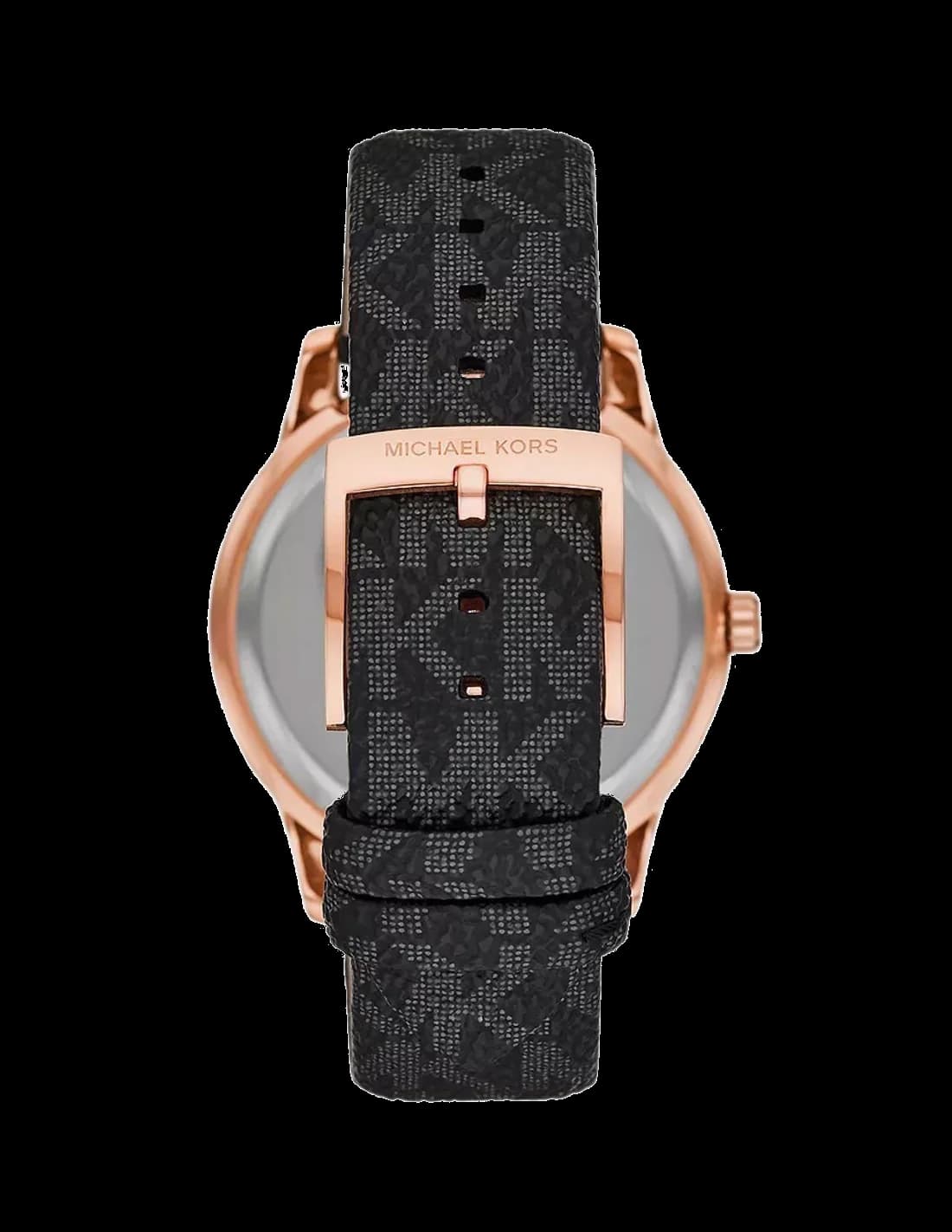 Michael Kors MK6968 Tibby Multifunction Crystal-Embellished Black Dial Women's Watch vue 2