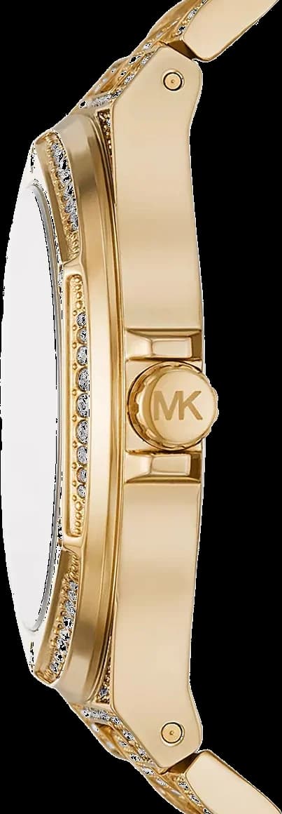 Michael Kors Lennox MK6991 Crystal-Embellished Dial Pavé Bracelet Watch vue 3