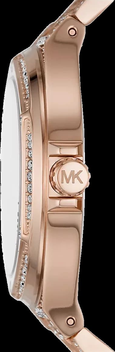 Michael Kors Lennox MK6992 Crystal-Set Dial Stainless Steel Bracelet Women's Watch vue 3