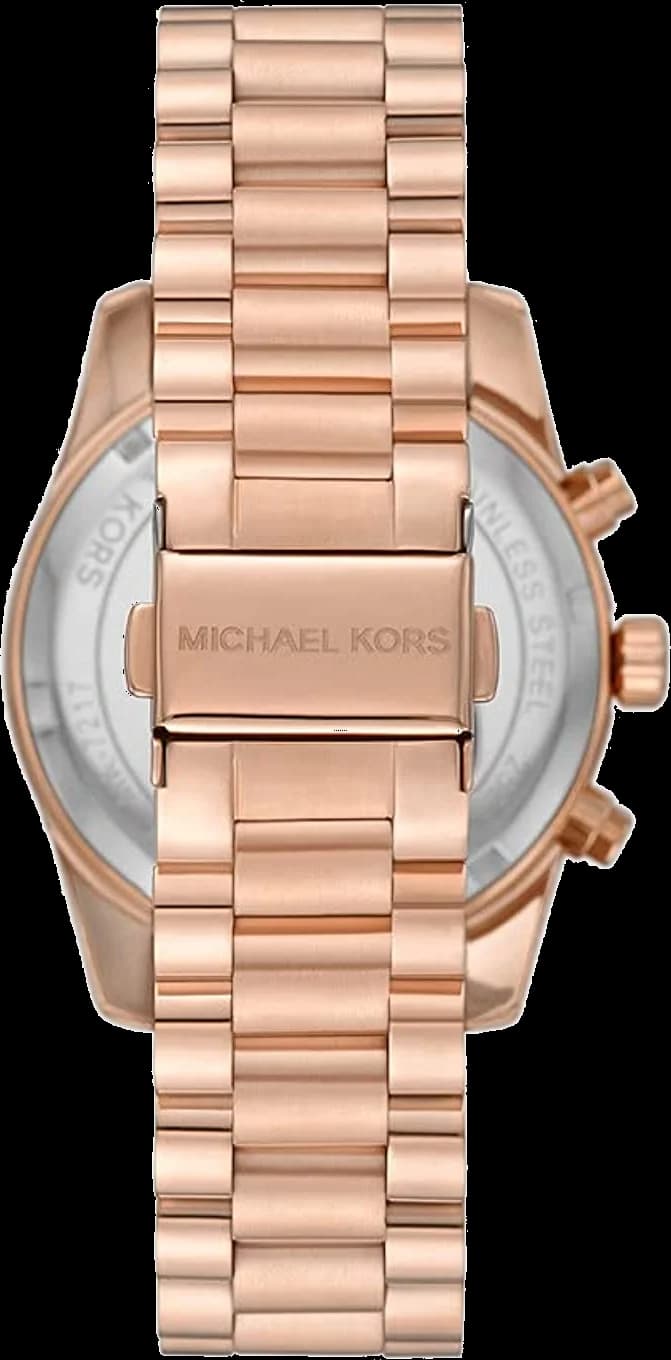 Michael Kors Lexington MK7217 Rose Gold Stainless Steel Bracelet Watch vue 3