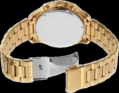 Michael Kors Everest MK7414 Black Chronograph Dial Watch vue 2