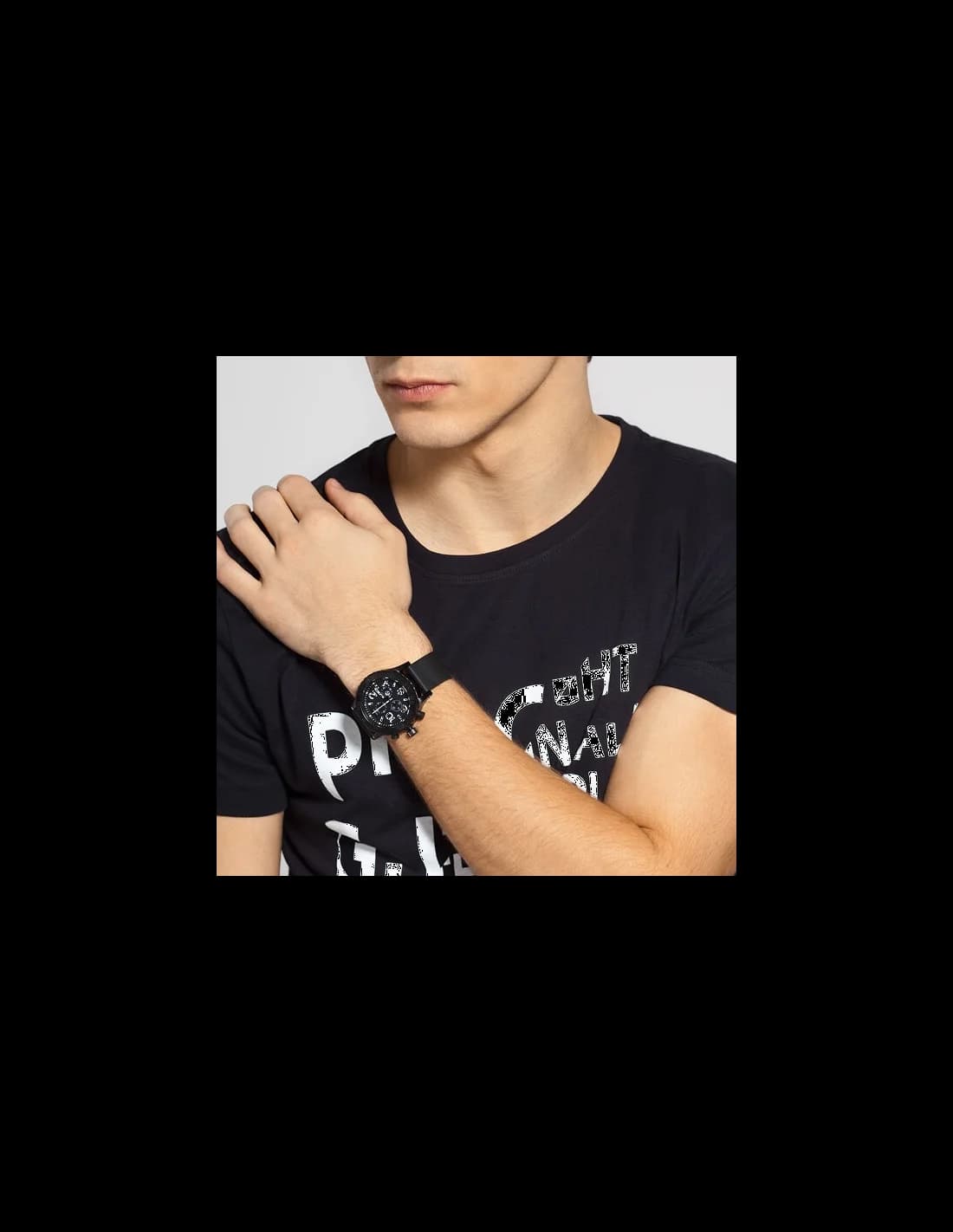 Montre Homme Nixon The 51-30 Chrono A083-001 All Black vue 4
