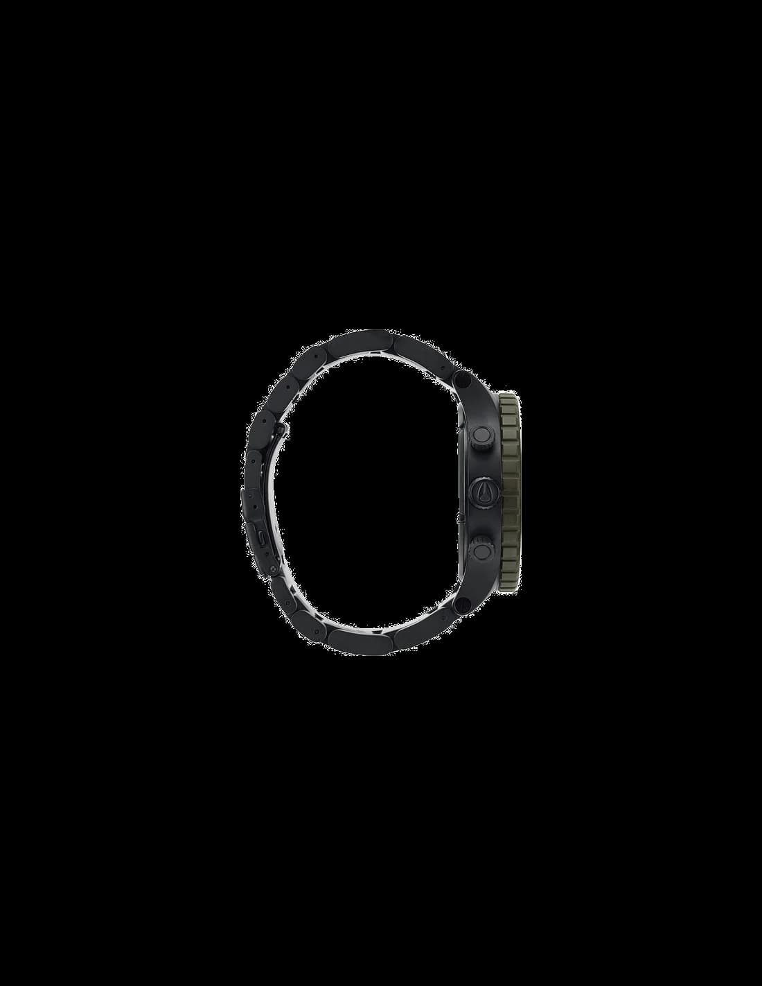 Montre Homme Nixon 51-30 Chrono A083-957 Chrono noir et or rose vue 2