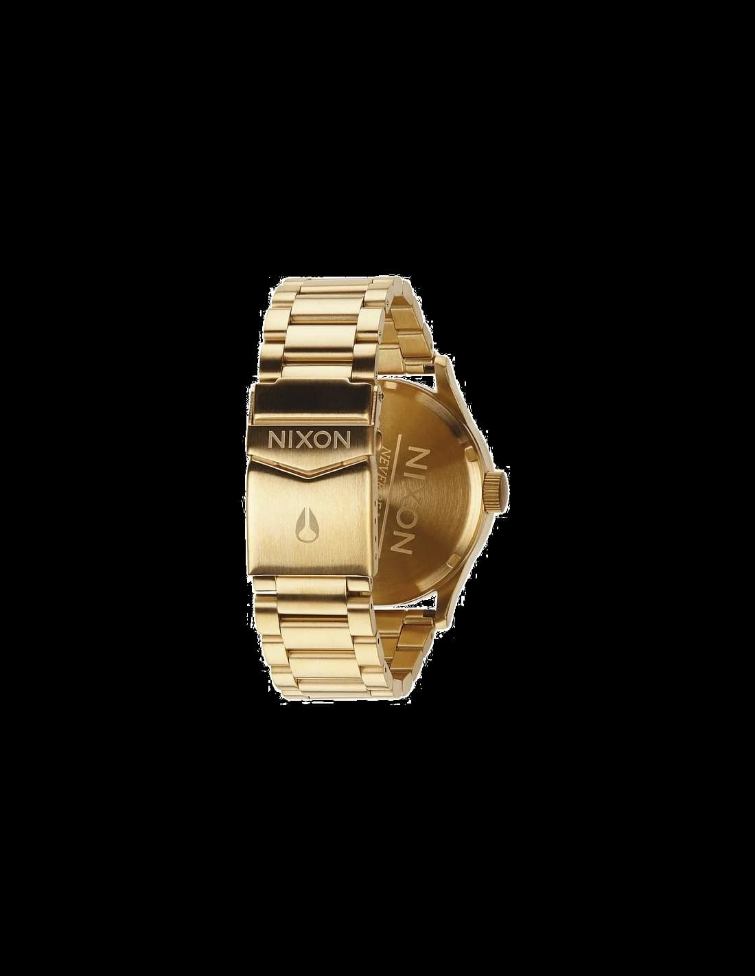 Montre Homme Nixon Sentry SS A356-510 acier doré jaune cadran noir vue 2
