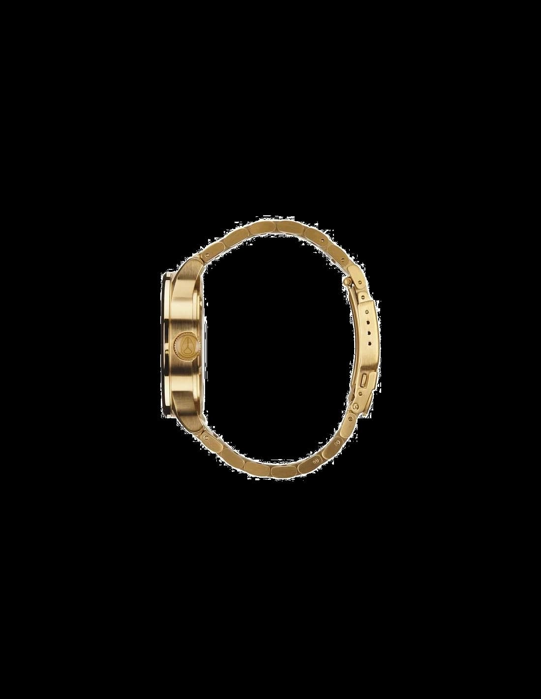 Montre Homme Nixon Sentry SS A356-510 acier doré jaune cadran noir vue 3