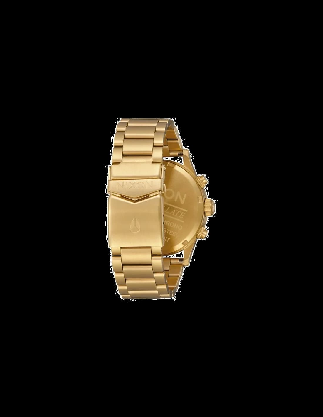 Montre Homme Nixon Sentry A386-502 en acier doré vue 3