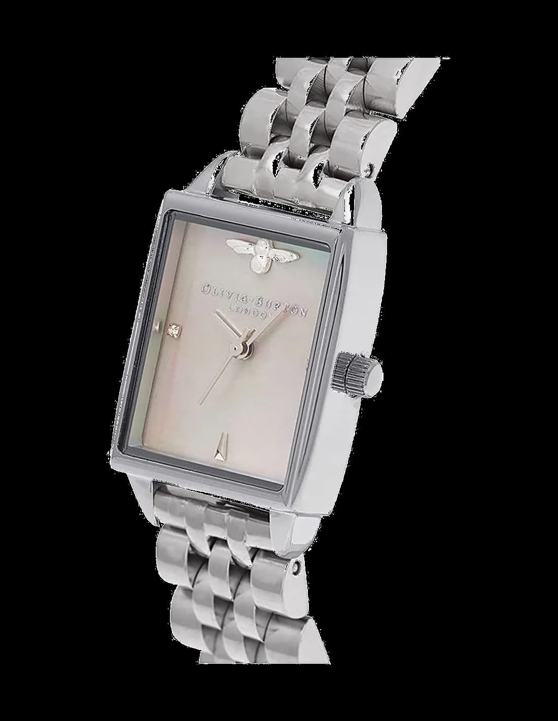 Montre Olivia Burton OB16BH03 Bee Hive en acier et nacre vue 2