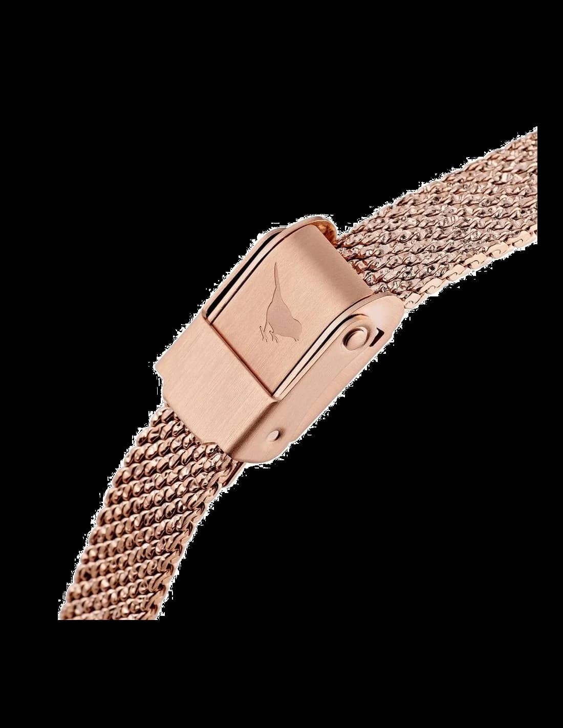 Montre Olivia Burton OB16FB15 Rose Gold au Cadran Deep Sea Pailleté vue 3