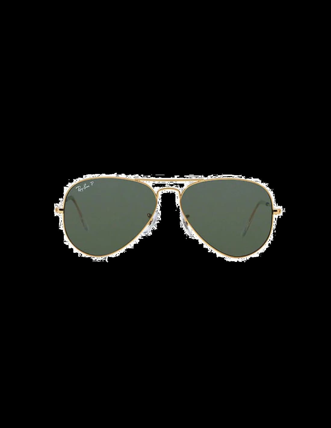 Ray-Ban Aviator Large Metal RB3025 001/58 Gold Polarised Sunglasses vue 3