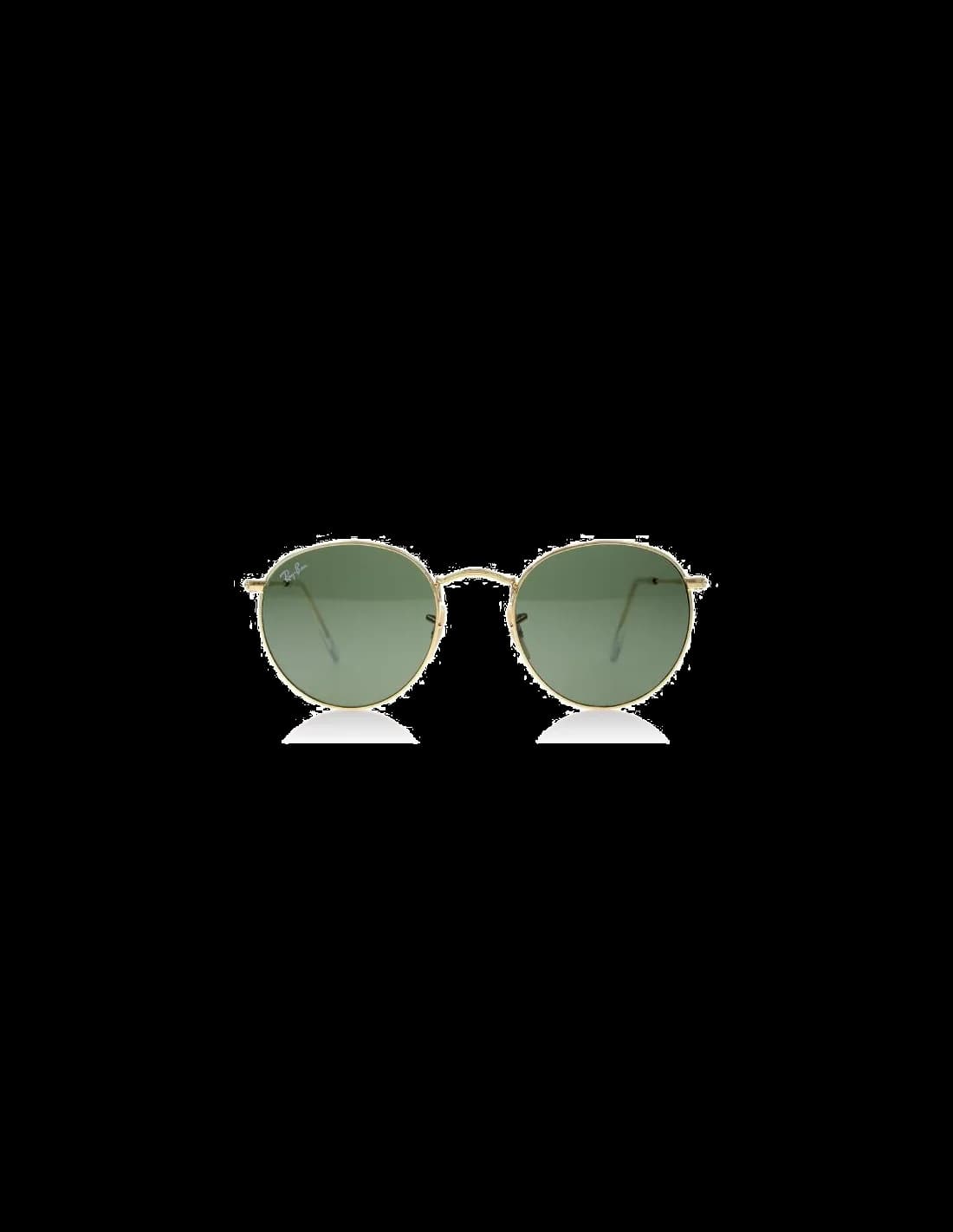 Lunettes de soleil Ray-Ban Round Metal RB3447 001 Doré Rondes vue 2