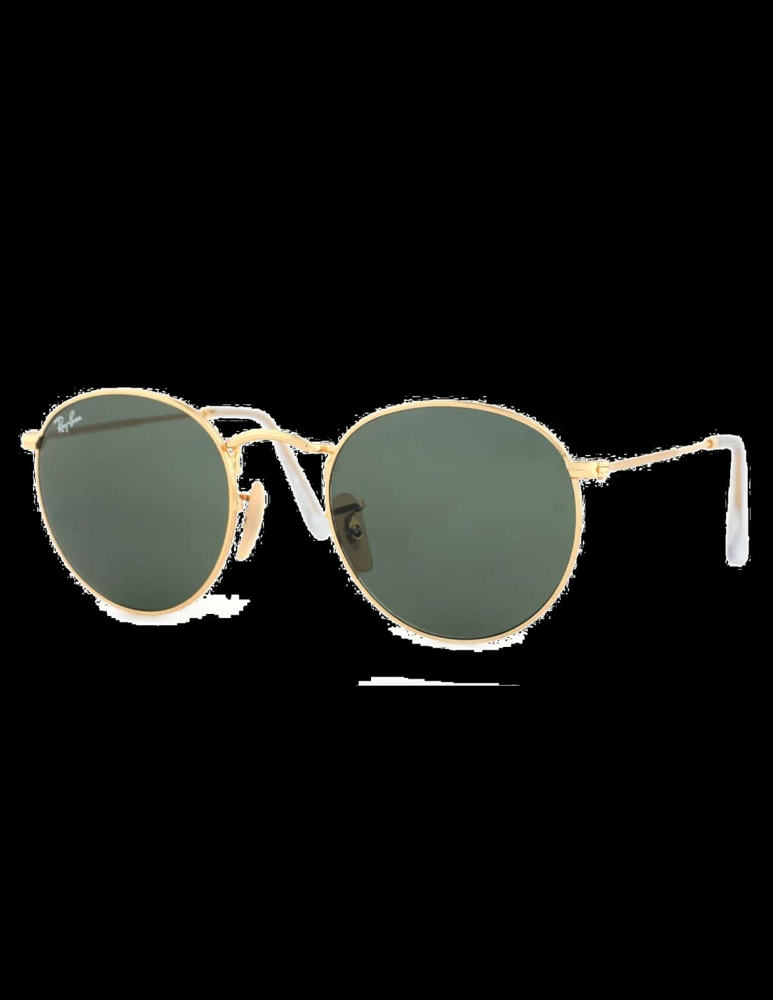 Lunettes de soleil Ray-Ban Round Metal RB3447 001 Doré Rondes vue 3
