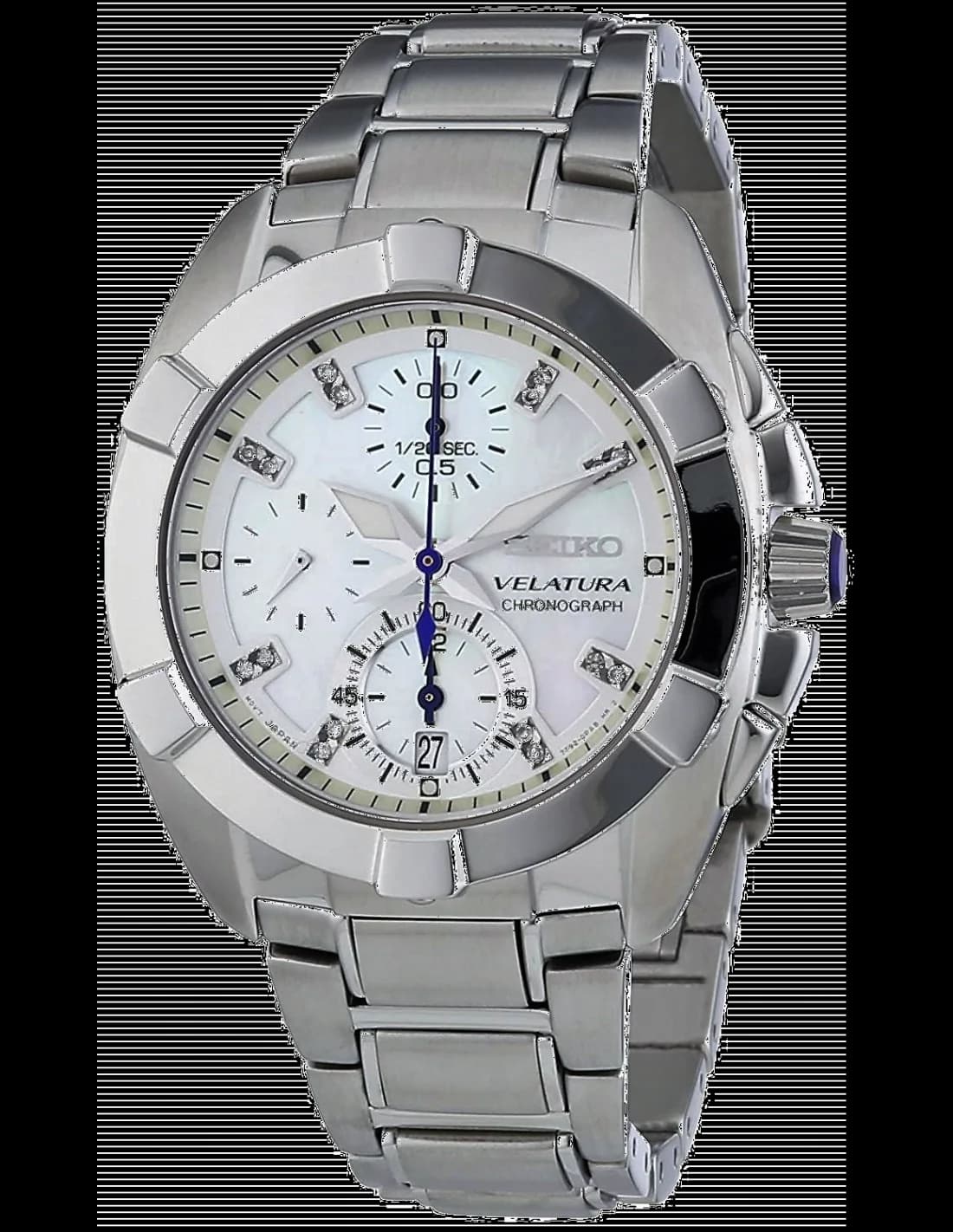 Montre Seiko SNDZ19P1 Chronographe Velatura en Acier Inoxydable