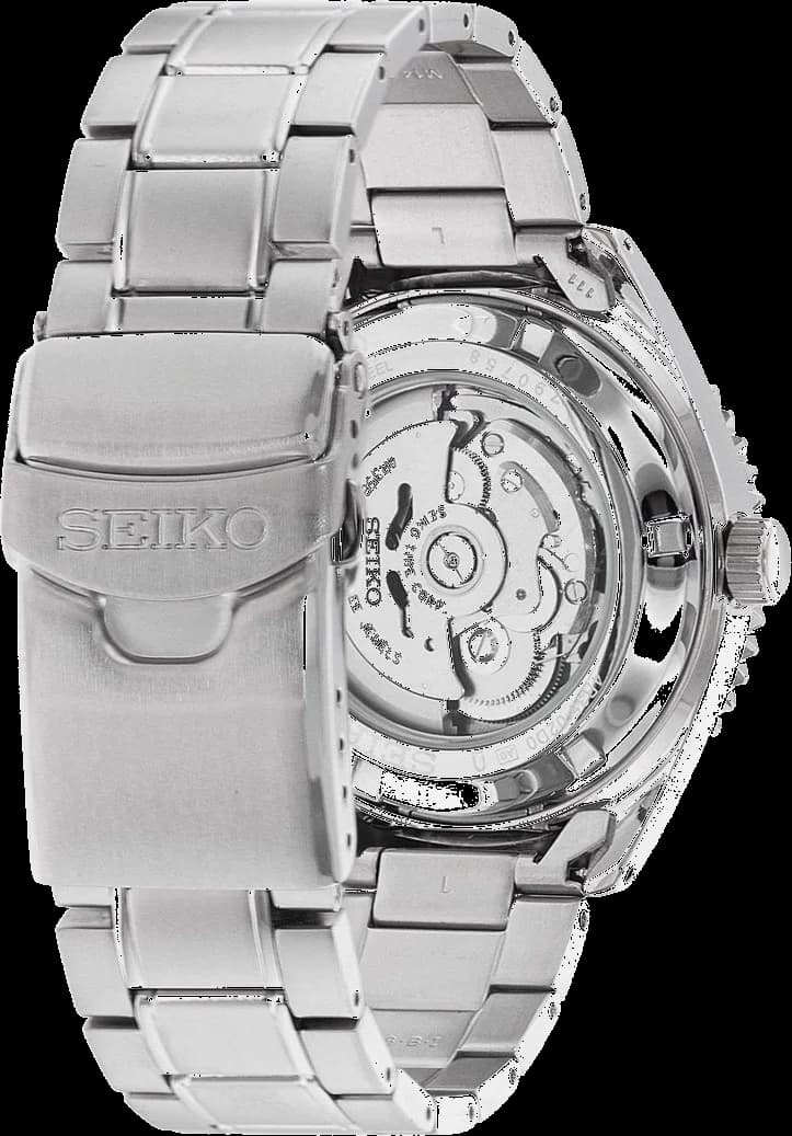 Seiko SRPB93K1 Automatic Green Dial Steel Men's Watch vue 2