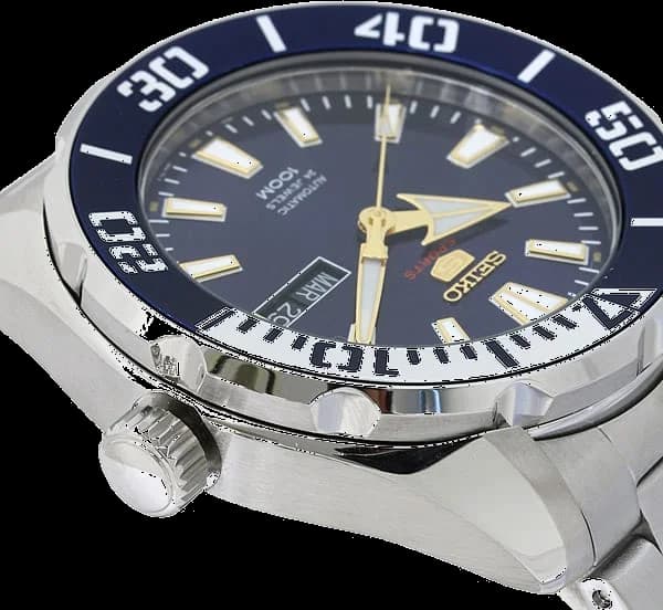 Seiko SRPC51K1 Automatic Steel Men's Watch vue 3