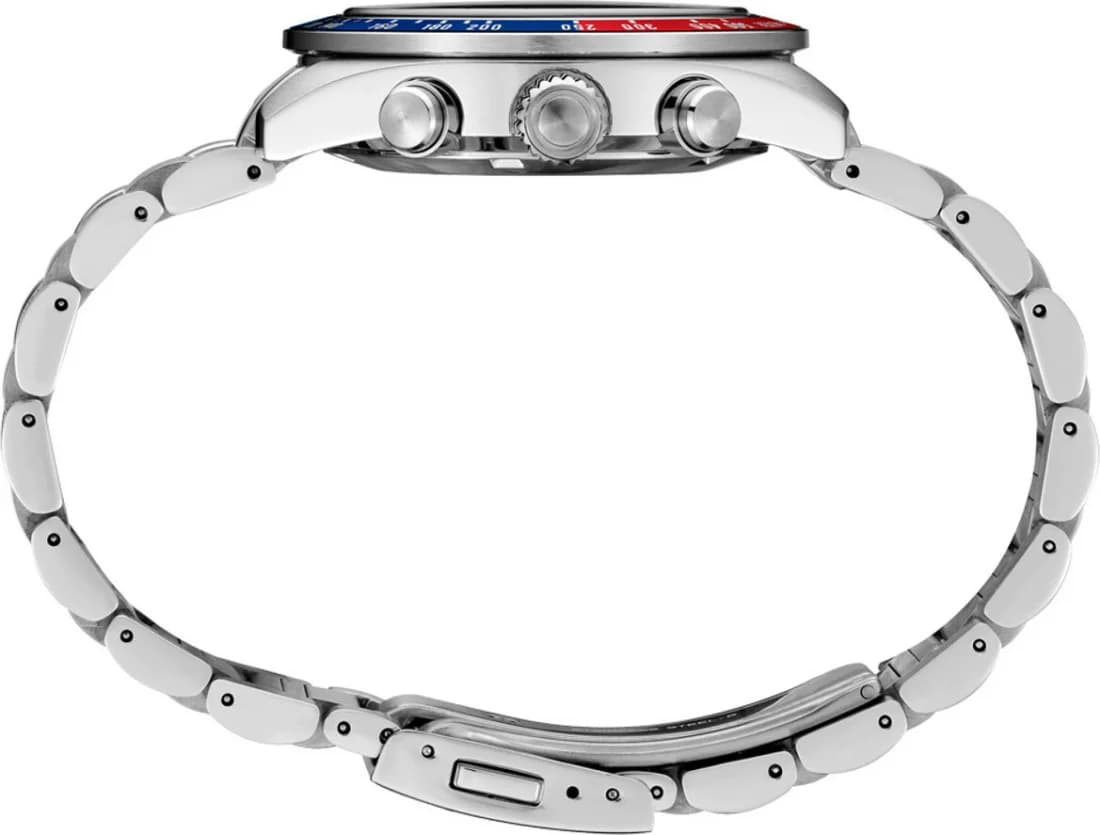 Seiko SSC913P1 Solar Chronograph Stainless Steel Blue Dial Watch vue 2